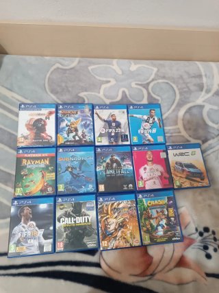 Juegos de la play 4