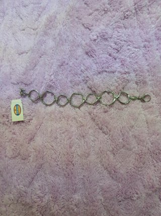 Bracciale Fossil cerchi argento