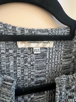 Vestido Camaleonica gris talla XS