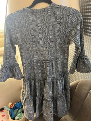 Vestido Camaleonica gris talla XS