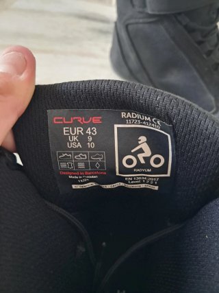 Botas de moto negras