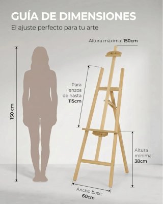 Trípode de madera NOOGUI
