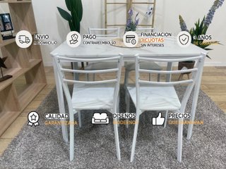 MESA  + 4 SILLAS