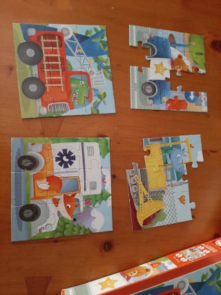 2 puzzles Clementoni y educa
