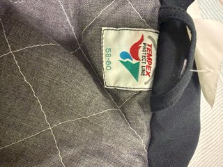 Chaqueta Bombero TEMPEX Sympatex Negra