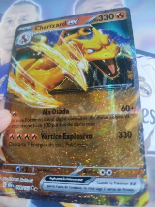 Carta Pokémon Charizard EX 006/165