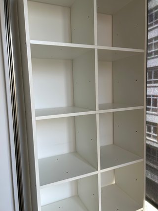 Estantería-Librería Cubos Blanca