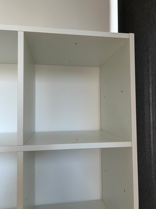 Estantería-Librería Cubos Blanca