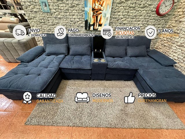 SOFA DOBLE CHAISE LONGUE