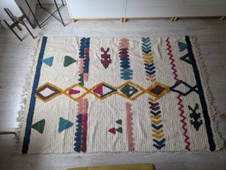 Alfombra Bereber Multicolor
