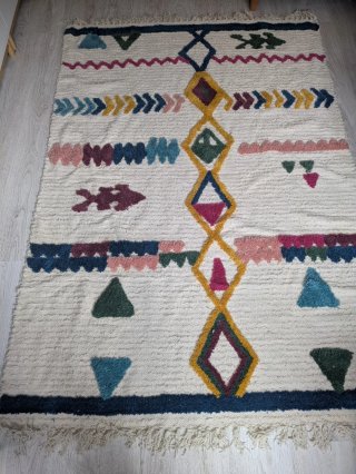 Alfombra Bereber Multicolor