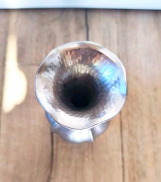 Vaso Con Bordo Dritto In Peltro 95%