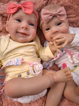 Bebés Reborn Vinilo y Tela.