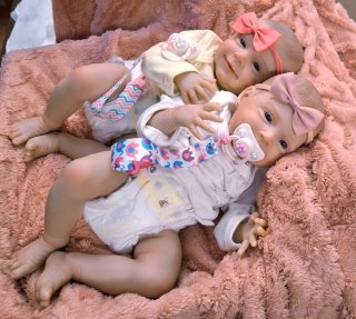 Bebés Reborn Vinilo y Tela.