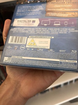Steelbook Blu-ray The Lost World Jurassic Park