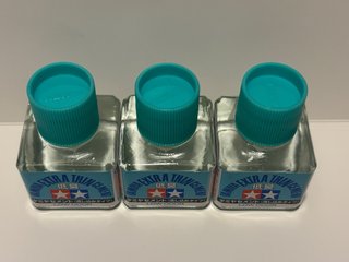 Tamiya Set 3 Colle Tamiya Low Odor 40ml – nuove !!
