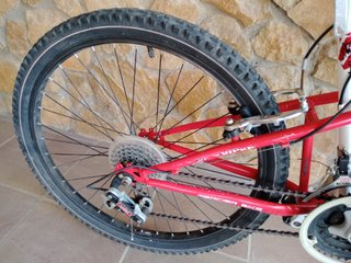 Bicicleta niños MTB doble suspensión rueda 24"