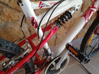 Bicicleta niños MTB doble suspensión rueda 24"