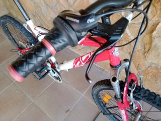Bicicleta niños MTB doble suspensión rueda 24"