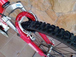 Bicicleta niños MTB doble suspensión rueda 24"