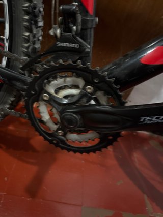 Bicicleta B-Pro Montaña Negra y Roja