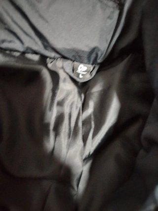 Chaqueta acolchada negra