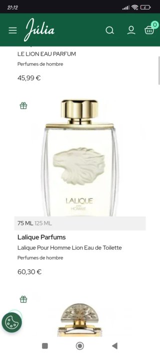 Lalique Pour Homme Eau de Parfum 75 ml