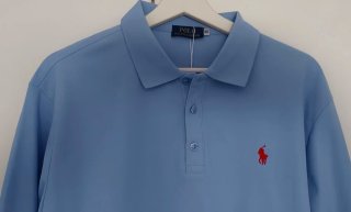 Polo Ralph Lauren Hacco Talla M Azul manga larga