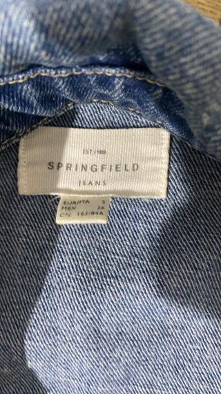 Casaco de ganga Springfield Tamanho S