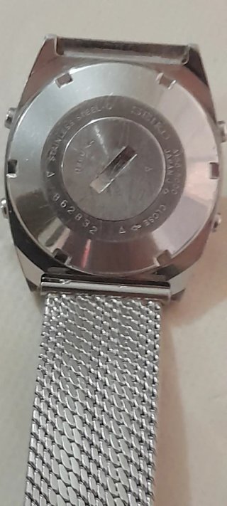 Reloj Seiko Quartz Alarm Chronograph Vintage.