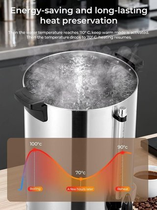 Cafetera profesional filtro redondo 15L NUEVO