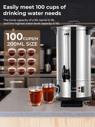 Cafetera profesional filtro redondo 15L NUEVO