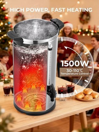 Cafetera profesional filtro redondo 15L NUEVO
