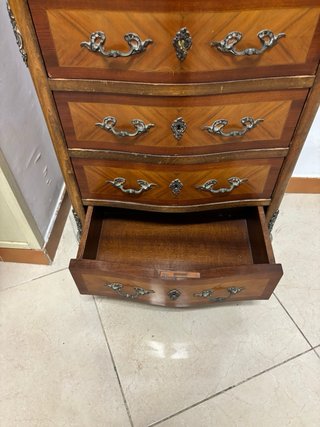 Secreter francés madera y metal