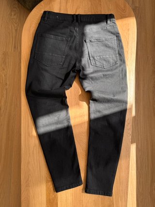 Pantalones Vaqueros Zara Slim Fit Talla 40 Negros