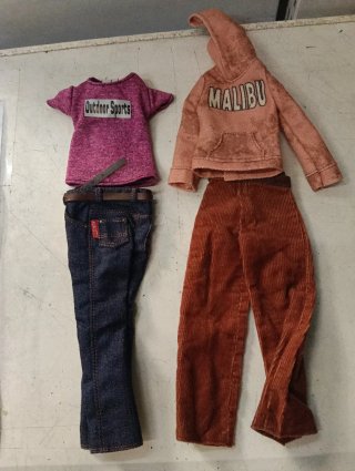 Ropa Muñeca Sindy y Novio