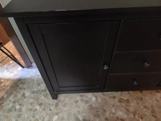 Aparador Ikea Negro Madera
