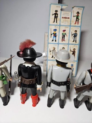 6 Airgamboys 1980 con Accesorios