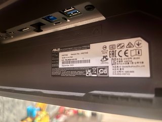 Monitor Asus 27 Negro/Gris