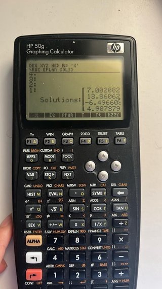 Calculadora HP 50g Gráfica