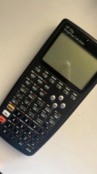 Calculadora HP 50g Gráfica