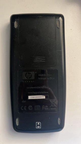 Calculadora HP 50g Gráfica
