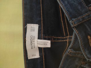 Vaqueros pitillo Mango mujer Talla XS/34
