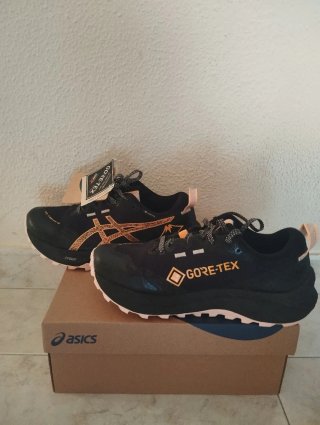 Zapatillas Asics Trekking GORE-TEX Negro/naranja