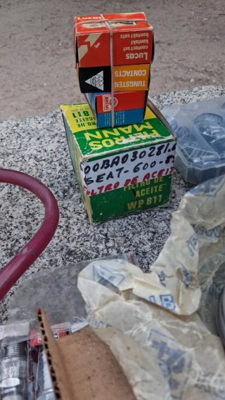 Piezas Seat 600: Filtro Aceite Purolator