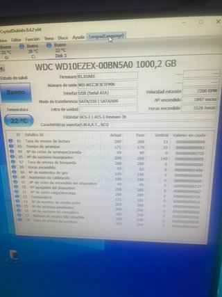 Disco Duro WD 1TB SATA WD10EZEX