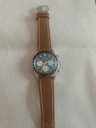 Reloj Seiko Mod Daytona Vintage Azul