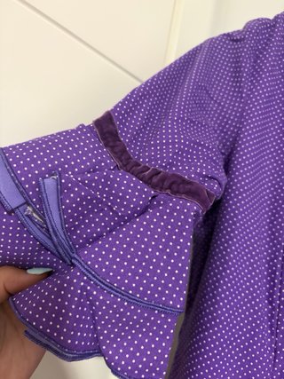 Traje Flamenca Niña Molina Morado Talla 8-10 años