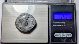 Sestercio Marco Aurelio 168 d.C.