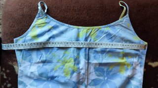 Vestido Verano Mujer Azul y Amarillo